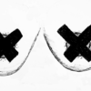 Illustration of nipples with X symbols covering them.