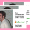 3 overalapping images of Tom Anderson, the founder of MySpace